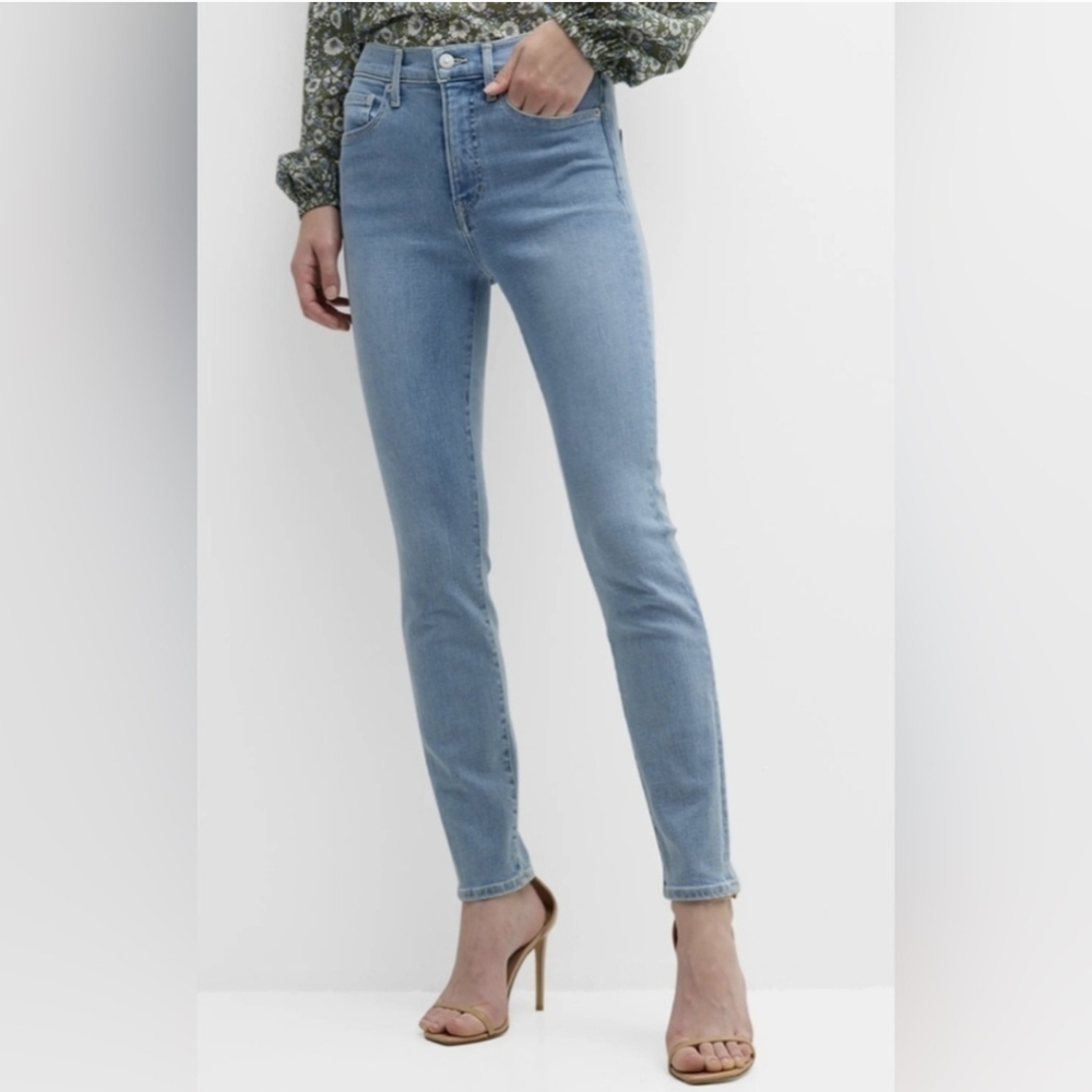 Veronica Beard Light Blue Skinny Jeans
